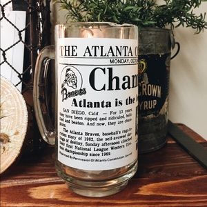 Atlanta Braves 1989 mug